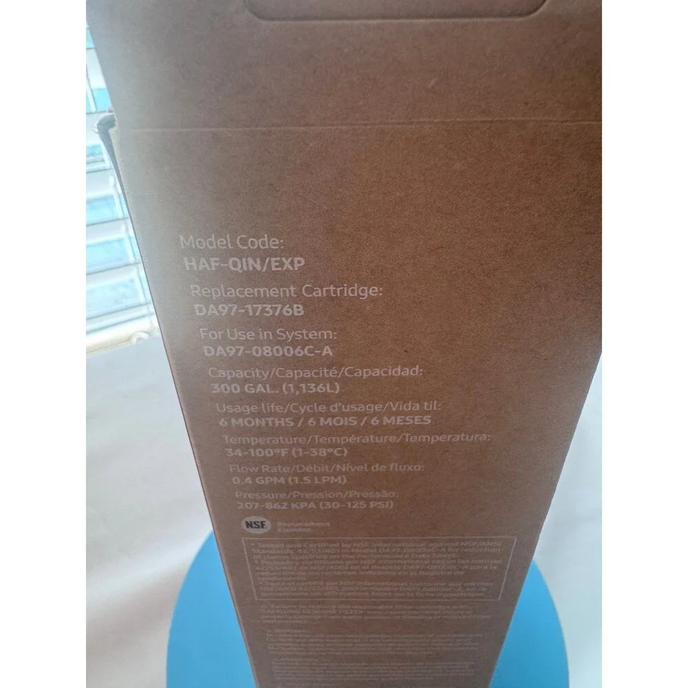 Samsung Brand, Refrigerator Water Filter Replacement, Kitchen Appliance Parts
